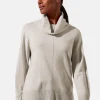 Pullover mit großem Capuchon-Kragen
