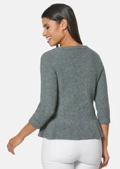 Pullover mit Schößchen