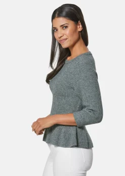 Pullover mit Schößchen