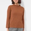 Pullover mit Stehkragen
