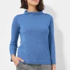 Pullover mit Stehkragen