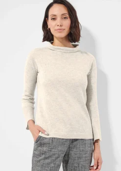Pullover mit Stehkragen