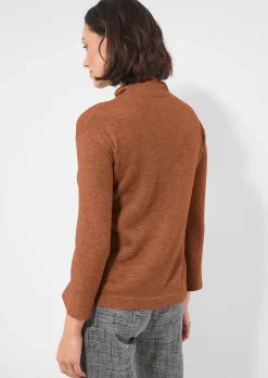 Pullover mit Stehkragen