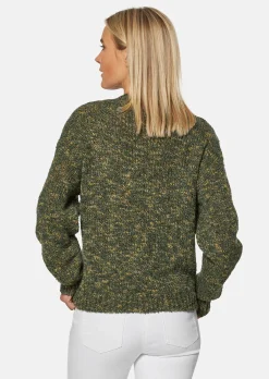 Pullover mit Stehkragen