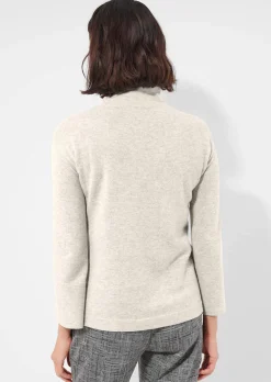 Pullover mit Stehkragen