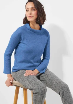 Pullover mit Stehkragen