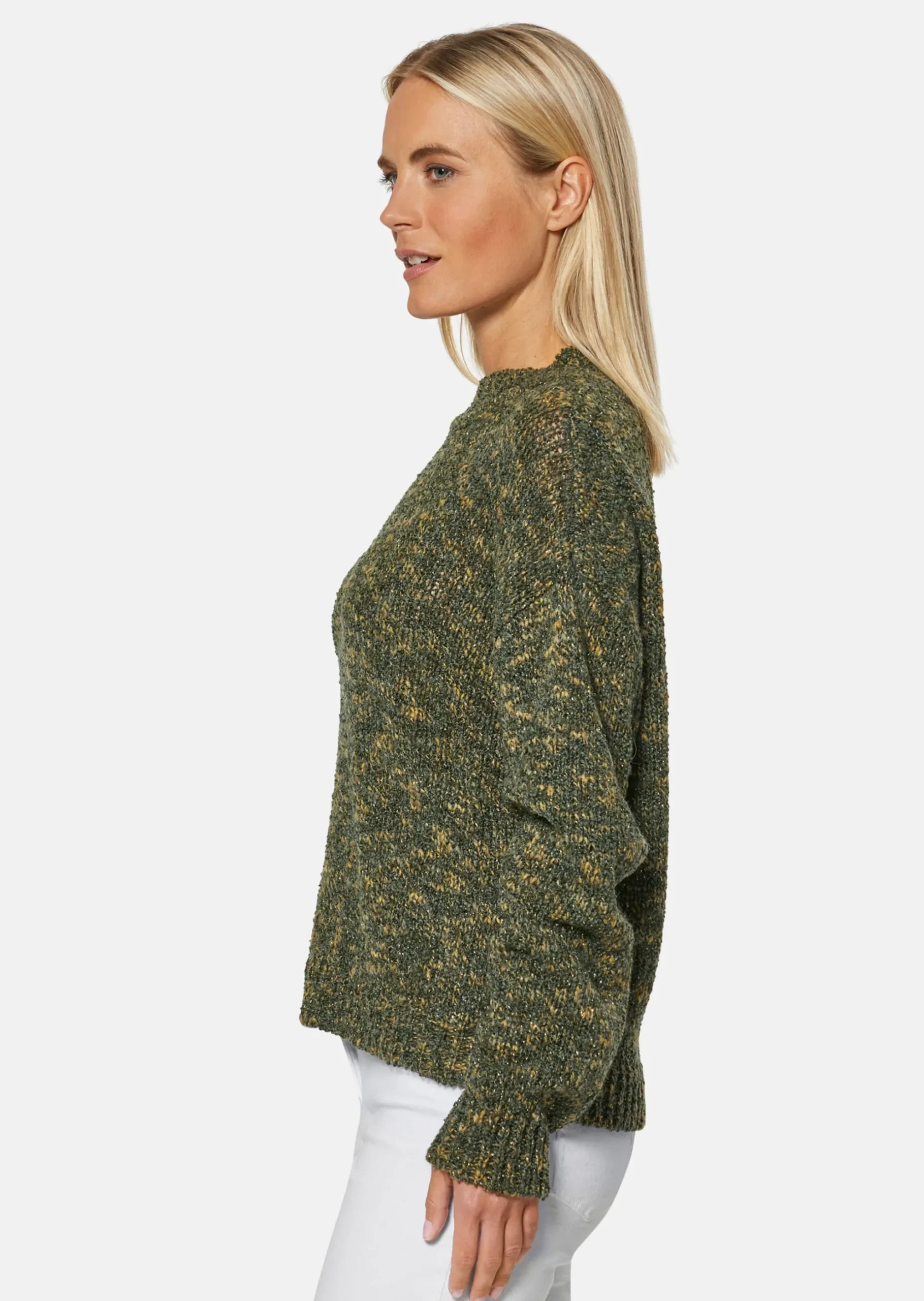 Pullover mit Stehkragen