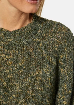 Pullover mit Stehkragen