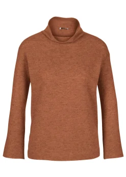 Pullover mit Stehkragen