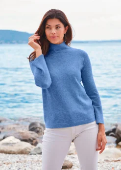 Pullover mit Stehkragen