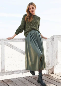 Pullover mit Stehkragen