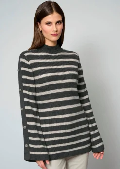 Pullover mit Trompetenärmeln