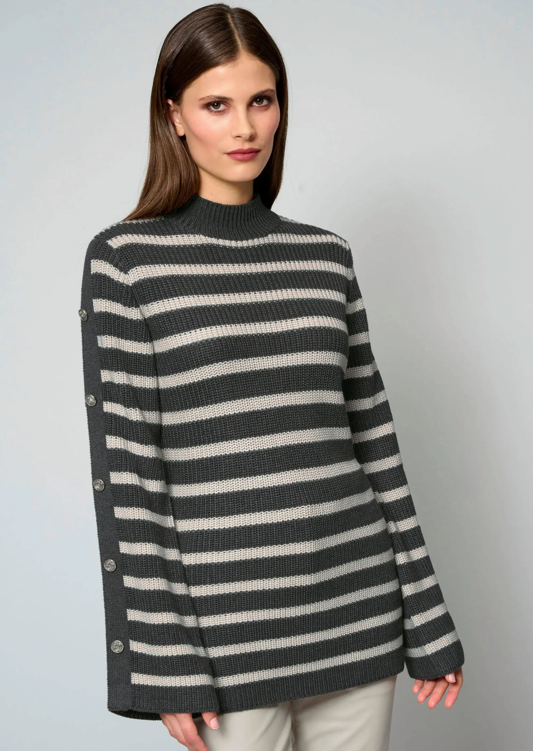 Pullover mit Trompetenärmeln