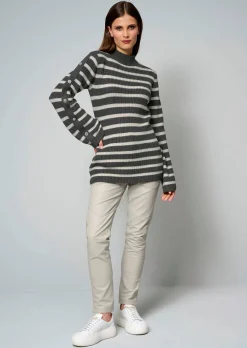 Pullover mit Trompetenärmeln