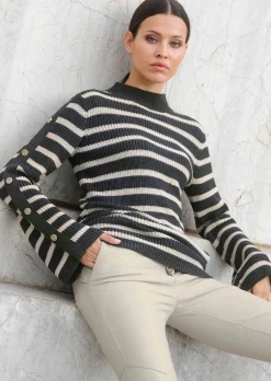 Pullover mit Trompetenärmeln