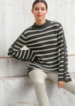 Pullover mit Trompetenärmeln