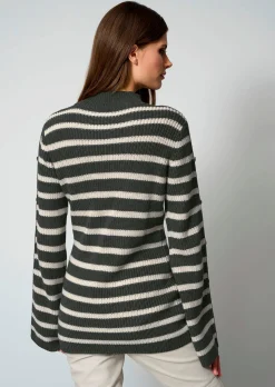 Pullover mit Trompetenärmeln