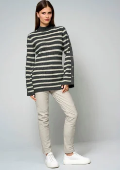 Pullover mit Trompetenärmeln