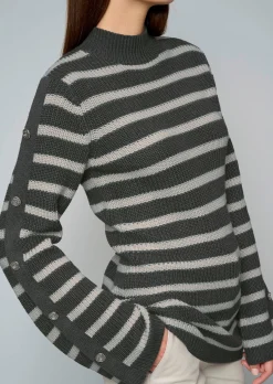 Pullover mit Trompetenärmeln