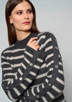 Pullover mit Trompetenärmeln