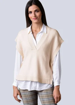 Pullunder in lässiger Oversized-Form