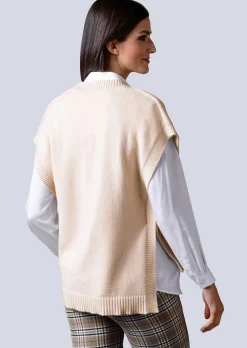 Pullunder in lässiger Oversized-Form