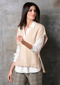 Pullunder in lässiger Oversized-Form