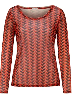 Shirt aus Mesh-Ware