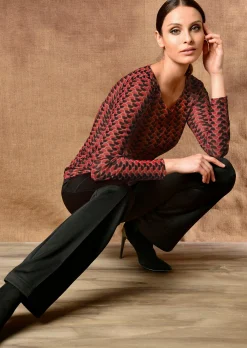 Shirt aus Mesh-Ware