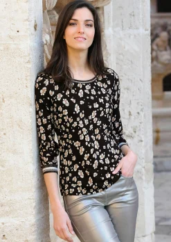 Shirt im exklusivem Dessin von Alba Moda