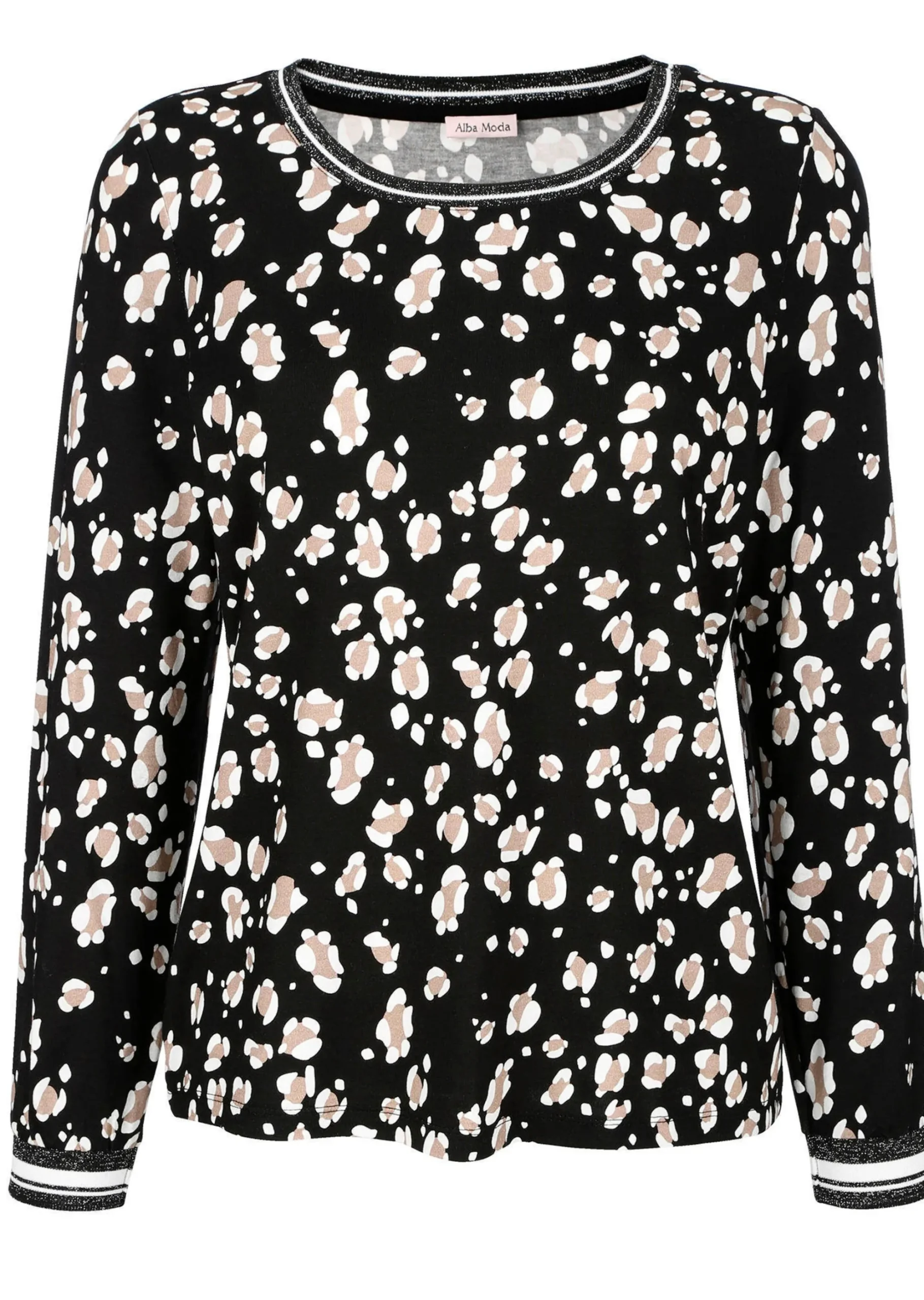Shirt im exklusivem Dessin von Alba Moda