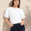 Shirt mit Ballonärmel