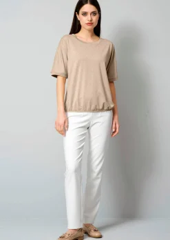 Shirt mit Effektgarn
