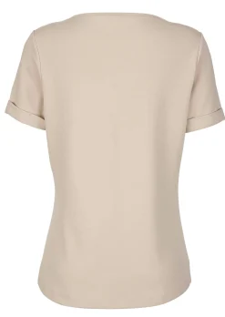 Shirt mit fixiertem Ärmelaufschlag