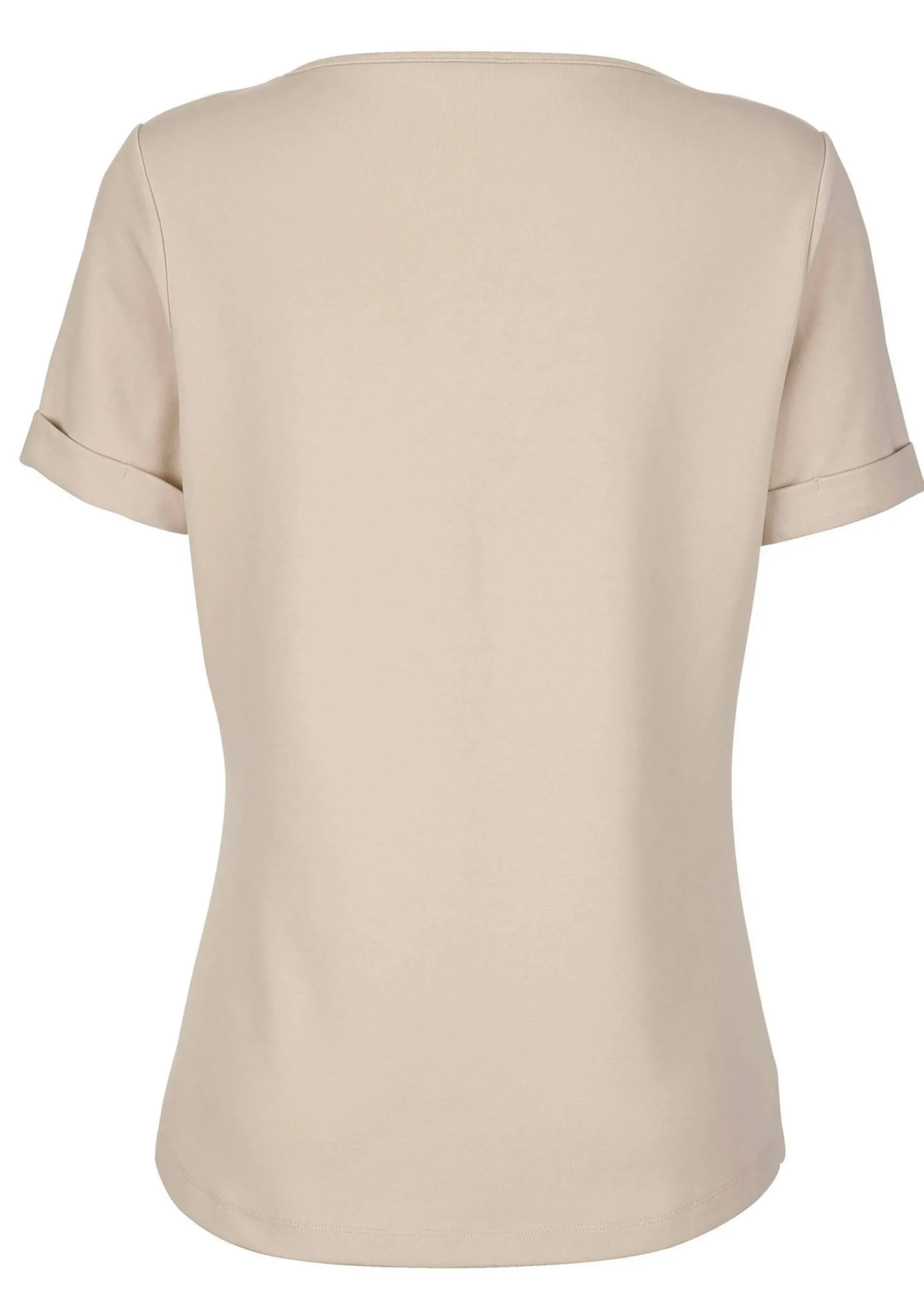 Shirt mit fixiertem Ärmelaufschlag