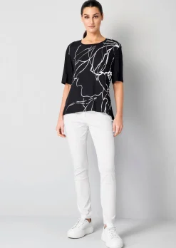Shirt mit floralem Motiv