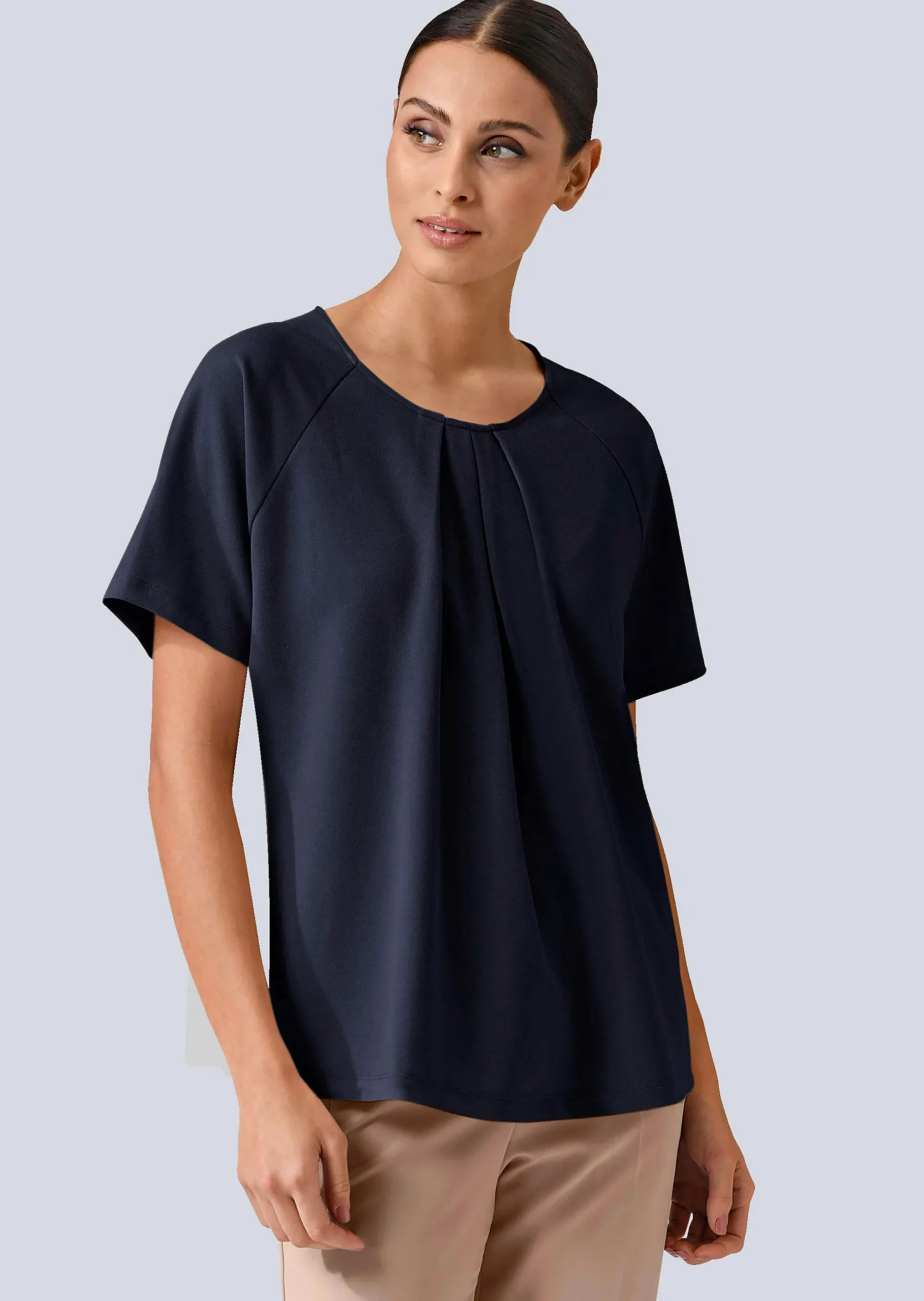 Shirt mit Raglanärmel