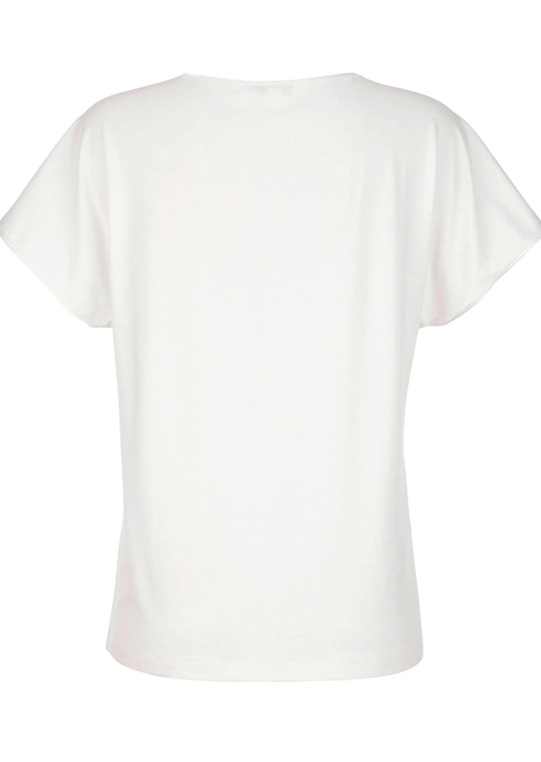 Shirt mit Spitzen am Ausschnitt