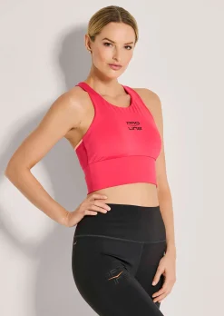 Sport-Bustier mit gekreuzten Trägern