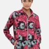 Sportive Jacke mit Blumenprint