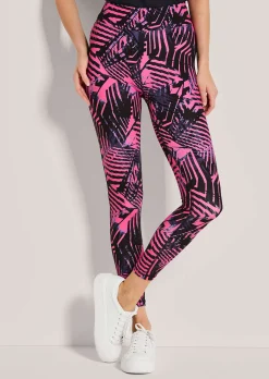 Sport-Leggings mit Allover-Print