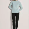 Stehkragen-Pullover aus nachhaltigem Kaschmir