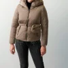 Steppjacke mit abnehmbarer Bauchtasche