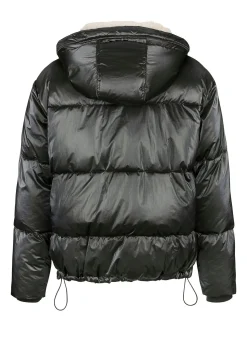 Steppjacke mit Teddyfell