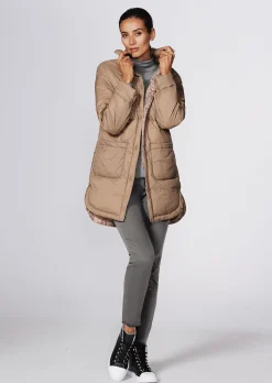 Steppjacke mit wärmender Wattierung