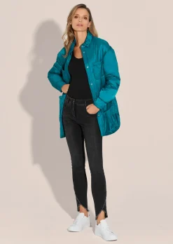 Steppjacke mit wärmender Wattierung