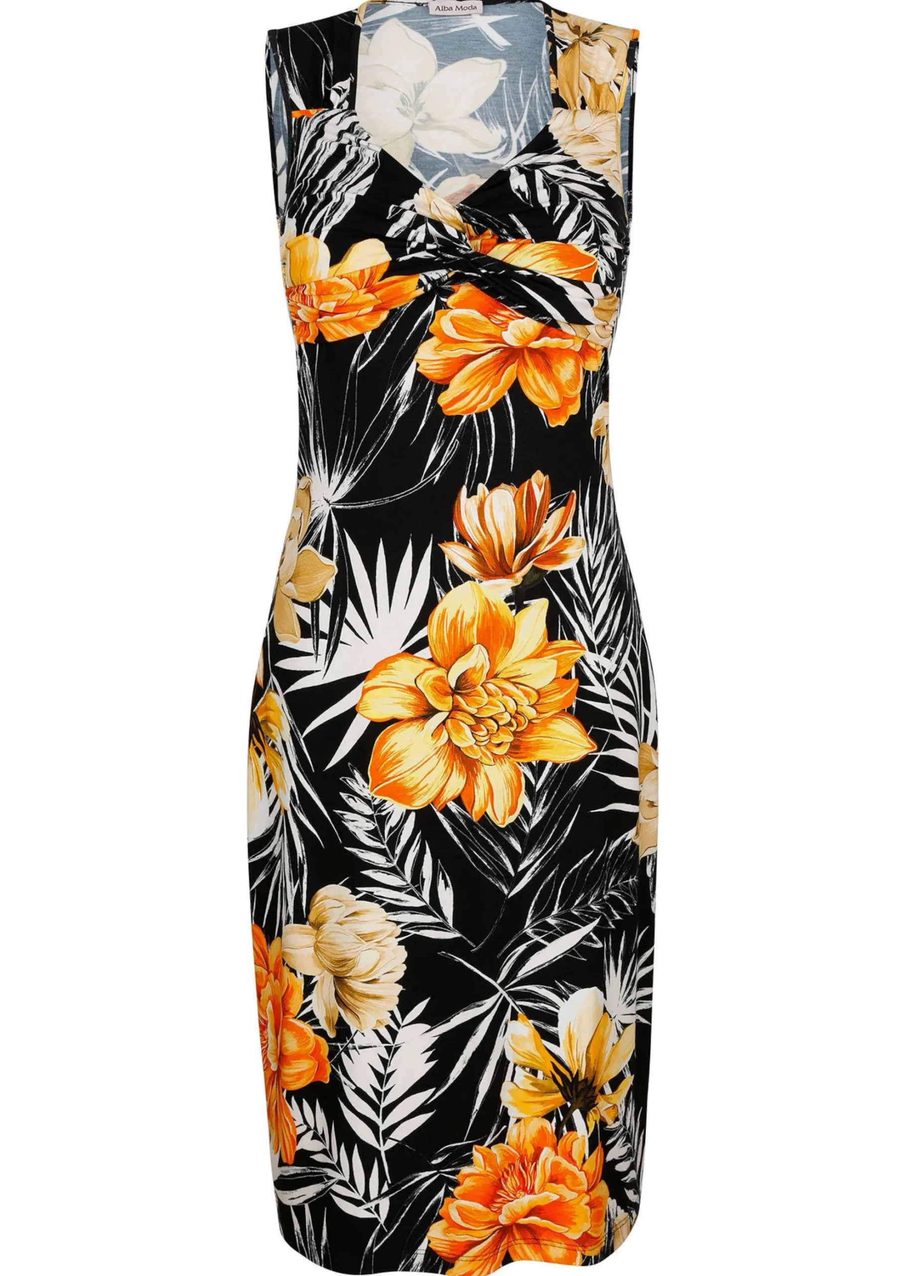 Strandkleid mit Blumendruck