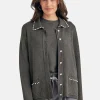 Strickjacke mit Zierperlen