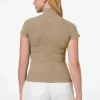 Strickpullover mit Kurzarm