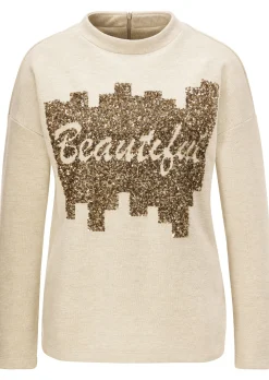 Sweatshirt mit Pailletten